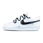 Кроссовки Nike Court Vision 1 Skateboarding Shoes Men Low-top Blue/white/black, синий - фото