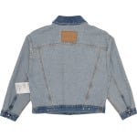 Куртка MM6 Maison Margiela Reversed Denim Jacket 'Seasonal Light', синий - фото 2