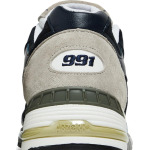 Кроссовки New Balance Sneakersnstuff x 991 Made in England 'Perforated Pack - Navy White', синий - фото 7