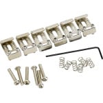 Fender Vintage Stratocaster Saddles Bridge Sections Nickel набор из 6 шт. 0992051000 - фото 4