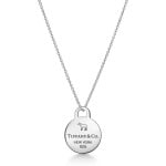 Подвеска Tiffany & Co. The Return to Tiffany x Beyoncé Collection Round Tag, серебро - фото