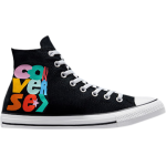 Кроссовки Converse Chuck Taylor All Star High Smiley Floral Print - Black, черный - фото