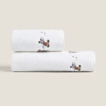 Детское полотенце с каймой Zara Home Mickey Mouse Disney, белый - фото 2