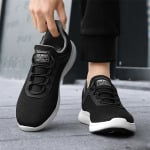 Кроссовки мужские Lifestyle Shoes Men Low-Top Aokang, цвет All Black - фото 15