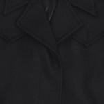 Пальто MM6 Maison Margiela Coat 'Black', черный - фото 3