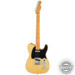 Squier 40th Anniversary Telecaster, Vintage Edition, Maple FB, черная анодированная накладка, Satin Vintage Blonde Fender Squier 40th Anniversary Telecaster, Edition, Maple FB, Black Anodized Pickguard, Satin Blonde - фото 3