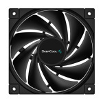 Вентилятор для корпуса DeepCool FK120, 120 мм, 1 шт., чёрный - фото