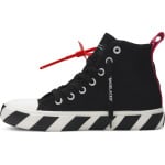 Кроссовки Off-White Vulc Sneaker Mid Black White, черный - фото 3