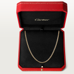 Цепочка Cartier, белое золото/розовое золото/желтое золото - фото 7