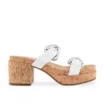 Сандалии Chance Sandal Aerosoles, цвет whiteleather_corkheel - фото 2