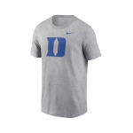 Мужская футболка с логотипом Heather Grey Duke Blue Devils Primetime Evergreen Nike, серый - фото 3