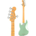 Накладка на гриф Fender American Professional II Jazz Bass V Maple Mystic Surf Green - фото