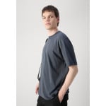 Базовая футболка LABEL RELAXED TEE Calvin Klein Jeans, темно-серый - фото