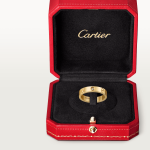 Обручальное кольцо Cartier Love 1 Diamond, желтое золото - фото 9