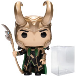 Фигурка Funko POP! Marvel: Loki with Scepter Entertainment Earth Exclusive - фото 4