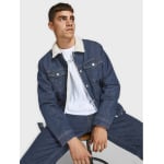 Джинсовая куртка стандартного кроя Jack&Jones, синий - фото 4