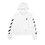 Худи Off-White Carav Arrow Over Hoodie 'White/Black', белый - фото