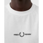 Футболка Fred Perry Embroidered T Shirt, белый - фото 3