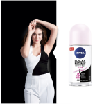 Nivea Black & White Invisible Clear женский шариковый антиперспирант, 50 мл - фото 3