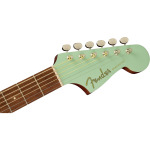 Акустически-электрическая гитара Fender California Newporter Player Surf Green - фото 2