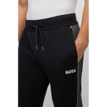 Брюки BOSS 10166548 Tracksuit, черный - фото 4