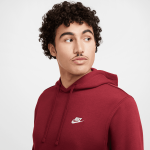 Худи Nike Sportswear Club Fleece, красный - фото 3