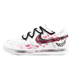 Кроссовки Nike Court Vision 1 Skateboarding Shoes Men Low-top White/Red, белый/красный - фото