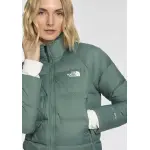 Пуховик The North Face "W HYALITE DOWN JACKET", без капюшона, ДЫШАЩИЙ И ВОДООТТАЛКИВАЮЩИЙ, зеленый - фото 3