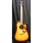 Акустическая электрогитара Fender CD140SCE Dreadnought Sunburst с футляром - фото