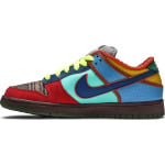 Лимитированные кроссовки Nike Dunk Low SB 'What The Dunk', мультикорол - фото 3