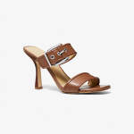 Босоножки Michael Kors Colby Leather Sandal, коричневый - фото