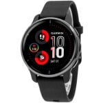 Умные часы Garmin VENU 2 Plus, серебристый/черный - фото 2