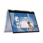 Ноутбук Dell Inspiron 14 7440, 14" 2-в-1 Touch, 64ГБ/2TБ, Core 5 120U, Iris Xe, голубой, английская раскладка - фото