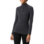 Топ Smartwool Classic Thermal Merino Base Layer с застежкой-молнией женский, серый - фото