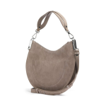 Кожаная наплечная сумка Coccinelle Sunup Suede Hobo, бежевый - фото 2