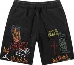 Travis scott fleece discount short
