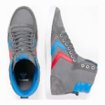 Кроссовки Hummel Slimmer Stadil, castle rock/ribbon red/brilliant blue - фото 2