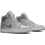 Кроссовки Air Jordan 1 CO.JP Metallic Silver 2001, серебряный - фото 8