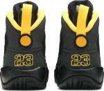 Air jordan 9 black and top gold