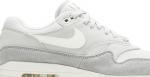 Nike air max 1 gray white sales