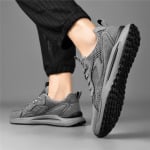 Кроссовки мужские Lifestyle Shoes Men Low-Top Aokang, цвет Black Gray - фото 34