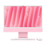 Моноблок Apple iMac 24'' М4 (2024), 10 CPU/10 GPU, 24 ГБ/2 ТБ, Nano-texture glass, Pink, английская клавиатура - фото