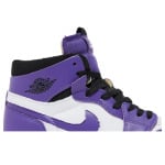 Кроссовки Nike Air Jordan 1 High Zoom Comfort 'Crater Purple', Белый - фото 2