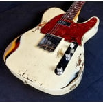 Fender Custom Shop Limited Edition '60 HS Tele Custom, Heavy Relic Finish, Aged Vintage White/3TSB 9231013560 - фото 6