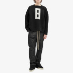 Джемпер Fear Of God 8 Boucle Relaxed, черный - фото 4