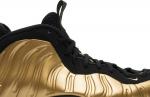 Nike air foamposite one hot sale gold
