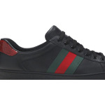 Кроссовки Gucci Ace Leather Black, черный - фото 2