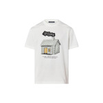 Новые квартальные продукты LV T-shirt Men Louis Vuitton, белый - фото