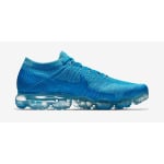 Кроссовки Nike Air VaporMax Flyknit 'Blue Orbit', синий - фото 4