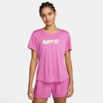 Женская футболка для дри-фита one Nike, розовый - фото